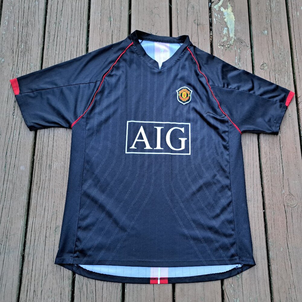 %Manchester United jersey Nike Jersey Shirt Size Medium Number 7 Men